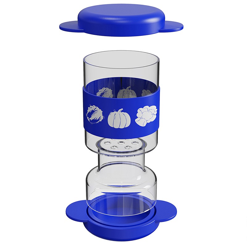 جرة المخلل مع قفلة مصفاة