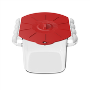 مقاومة للحرارة طباخ زجاج لحم الخنزير المقدد