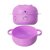 وعاء رامين الميكروويف مع مصفاة